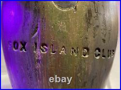 Stevens Weedsport NY Blue Bill Hen Ca. 1890 DUCK DECOY Fox Island Club