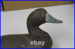 Vintage Brown Duck Decoy Signed Middle River Charles Bryan Pre-Owned 1956