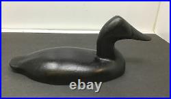 Vintage CAST IRON Old SINK BOX Style DUCK HUNTING DECOY Hunting Cabin DOORSTOP