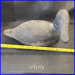 Vintage Decoy Duck 18 With Rotating? Head