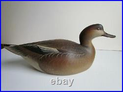 Vintage Duck Decoy Gadwall Hen By Sean Sutton Paulsboro Nj