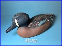 Vintage Duck Decoy Wooden Duck Herter's Inc Blue Wing Teal Hunting Collectibles