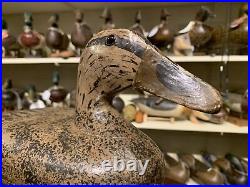 Vintage Fred Hoppe Mallard Hen Hard To Find Peoria Illinois River Duck Decoy