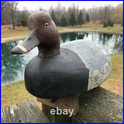 Vintage Hollow Drake Redhead 1940's By The (great Ben Schmidt)1884-1968 Mich