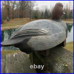 Vintage Hollow Drake Redhead 1940's By The (great Ben Schmidt)1884-1968 Mich