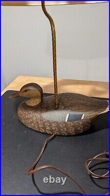Vintage Ken Harris Decoy Duck Lamp