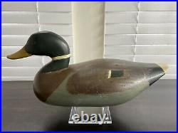 Vintage Mallard Duck Decoy Paul Gibson Havre de Grace Md
