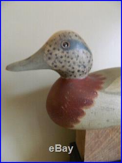 Vintage Mason Drake Widgeon Duck Decoy Nice Restored Condition