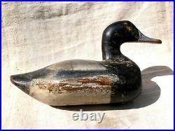 Vintage Upper Chesapeake Bluebill Duck Decoy, Bob McGaw
