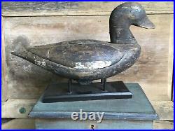 Vintage antique old wooden working NC/ Long Island Widgeon duck decoy