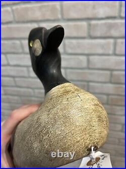 Vintage c1950s Whistler Wooden Carved Duck Decoy Unidentified Drake Goldeneye