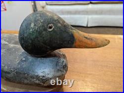 Vintage carved Duck Decoy