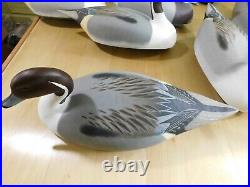 Wildfowler oversize Pintail decoys with custom heads and paint